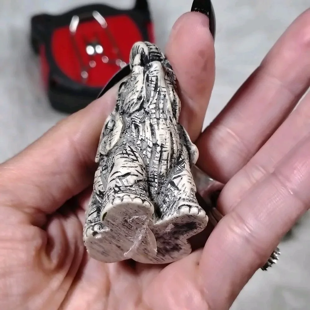 VTG Inspired Elephant Good Luck Figure 